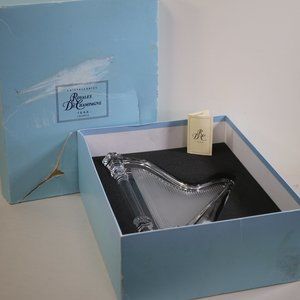 Cristalleries Royales de Champagne - Collection "La Musique" The Harp - Crystal